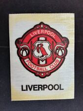 figurina calcio '74 ediraf new con velina scudetto LIVERPOOL