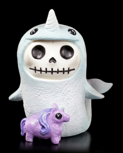 Furrybones figurina narvalo - furrybones,