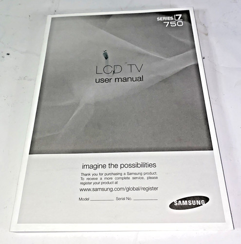 Samsung lcd manuale - samsung,