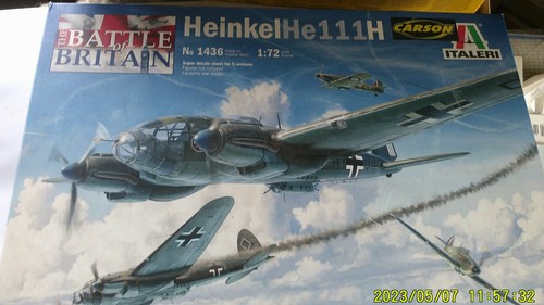 Italeri 1436 heinkel 111 - heinkel,