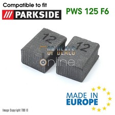 Spazzole in carbonio per smerigliatrice angolare PARKSIDE PWS125 F6 125mm 240v PWS 125 F6