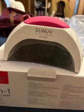 lampada uv led unghie SUNUV con sensore di avvio automatico, come nuova.