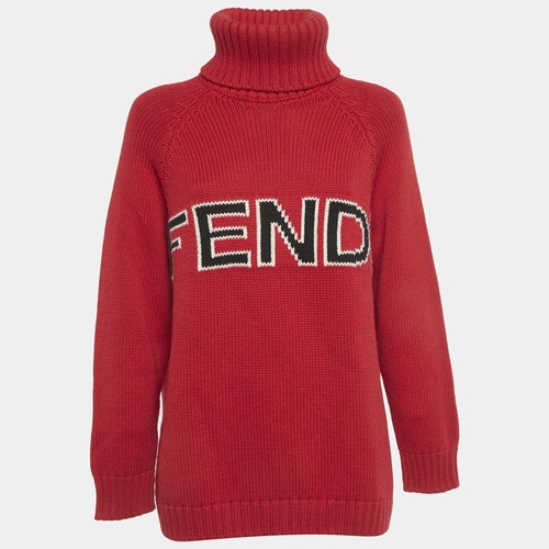 Maglione fendi rosso - fendi, logo