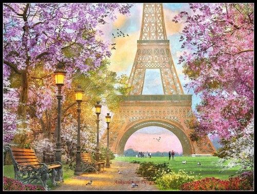 Love paris tabella fai - -, da