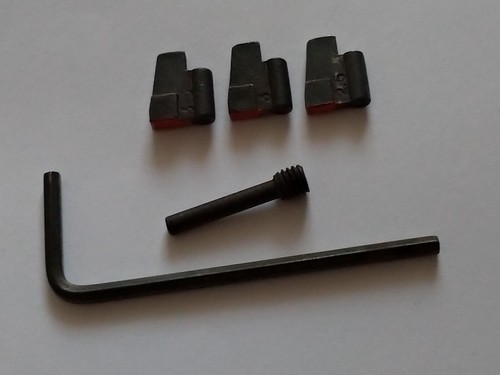 Front sight blade mirini - front,