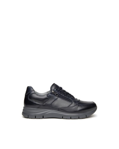 Scarpe uomo pelle blu nero - uomo,