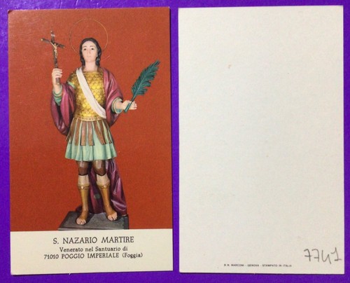 Santino holy card san nazario - santino,