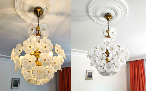 Coppia lampadari vintage - coppia,