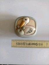 Vintage Thun Cicogna Portagioie Scatolina Fuori Produzione (NO lene angelo orso)