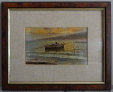 VECCHIO QUADRO DIPINTO AD OLIO FIRMATO - G. ESPOSITO -