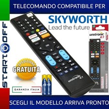 TELECOMANDO TV SKYWORTH UNIVERSALE SCEGLI IL MODELLO TI ARRIVA PRONTO PILE INCLU