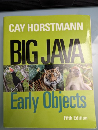 Horstmann big java fifth - horstmann,, java,