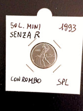 Moneta 50 Lire piccola 1993