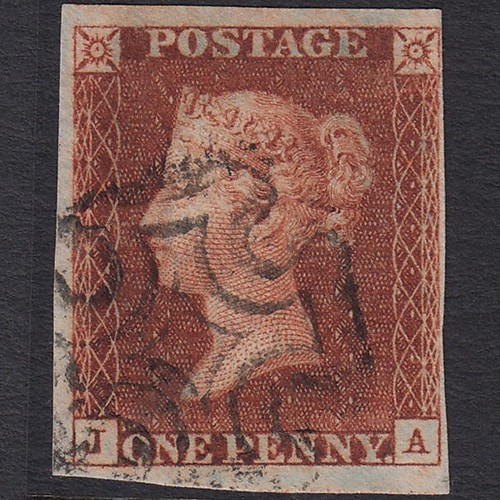 O29 1841 1d penny - o29_27, qv