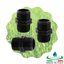 NIPPLO RACCORDO FILETTATO MASCHIO RACCORDI NIPLO NIPPLE PER TUBO IRRIGAZIONE