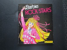 ALBUM FIGURINE BARBIE ROCK STARS COMPLETO PANINI 1988 CON INSERTO IL TEATRO !!!