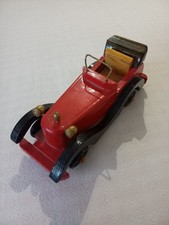 Modellino Miniatura Macchina D'epoca In Legno Cm.14