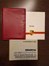 Porsche 924 1981 Carpetta  libretto Uso  Manutenzione Italiano Service  