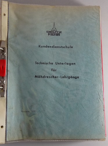 Deutz mähdrescher m - deutz, 66