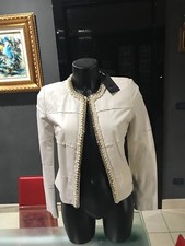 Elisabetta Franchi Celyn B Giacca In Pelle E Catene