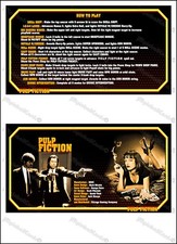 Chicago Gaming Pulp Fiction Cartes Instructions Flipper Pinball Cards FR/EN 2