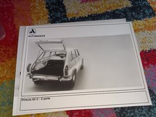 VECCHIA FOTO BAGAGLIAIO AUTOBIANCHI PRIMULA
