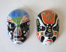 MASCHERE  IN CERAMICA DA