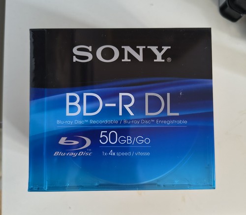 Sony blu ray - 50, gb