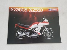 YAMAHA XZ550S/550 Foglietto