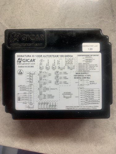 Scheda controllo gicar - scheda,