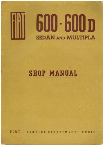 Fiat 600 600d - fiat,