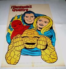 I FANTASTICI QUATTRO N. 1 CORNO GADGET MANIFESTO / POSTER NO UOMO RAGNO DEVIL