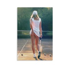 Poster Sexy Tennis Ragazza Seduzione Divertente Cool