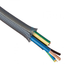 GUAINA TRECCIATA IN POLIESTERE