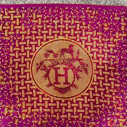 Sciarpa mosaico hermes petit - mosaico,