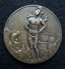 Medaglia Festa San Sebastiano 1934 Misericordia Firenze Confratelli Patrono
