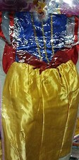 COSTUME VESTITO BIANCANEVE