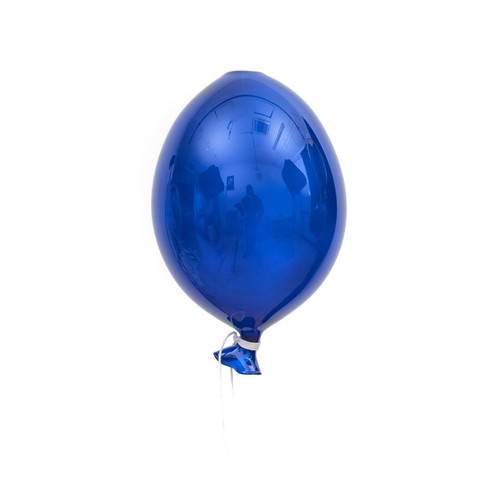 Palloncino vetro murano blu - palloncino,