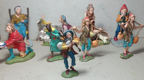 Lotto statuine presepe - da,