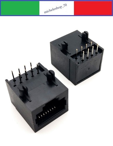 Connettore rj45 pcb presa - rj45, plug