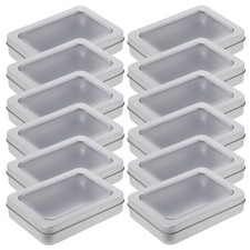  12 Pcs Contenitori Latta