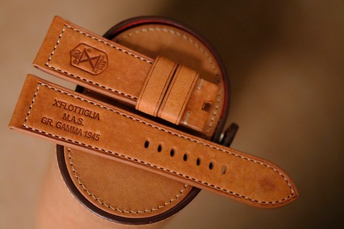 Cinturino orologio pelle