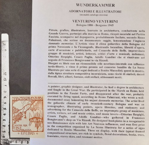 Wunderkammer exlibris 499 - wunderkammer,