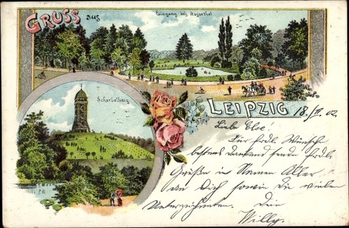 Litografia lipsia sassonia - litografia,