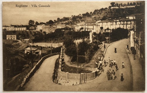 Cartolina rogliano villa - cartolina,