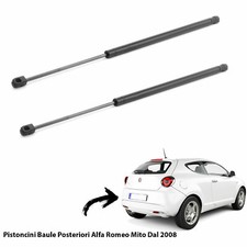 2 MOLLE  A GAS PISTONI PISTONCINI PORTELONE BAGAGLI ALFA ROMEO MITO DAL 2008
