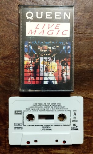 Musicassetta queen live magic - live,