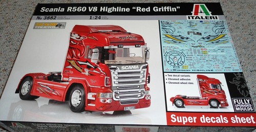 Italeri scania r560 - scania, v8