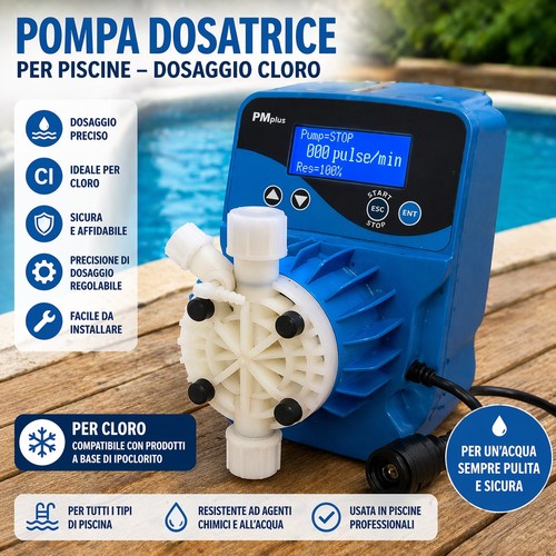 Dosatrice cloro piscina - , micon