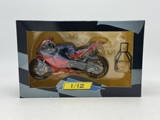 DIE CAST MOTO 1/12 " YAMAHA YZR-M1 MARCO MELANDRI PORTUGAL GRAND PRIX 2004 " ...